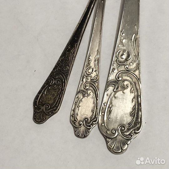 Серебряные столовые приборы