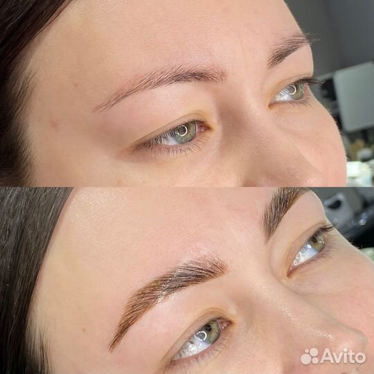 Оформление бровей