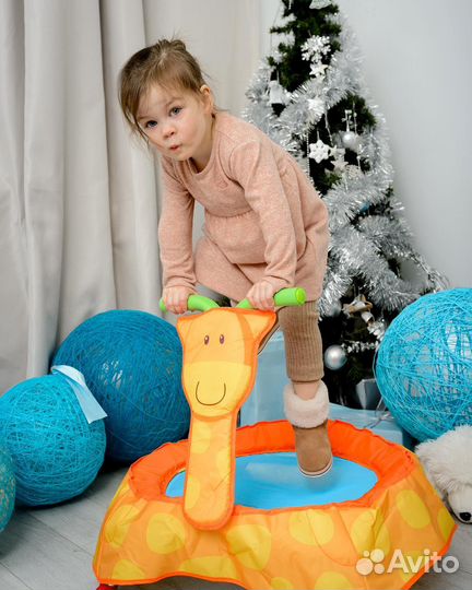 Прокат аренда Батут для малышей ELC «Жираф»