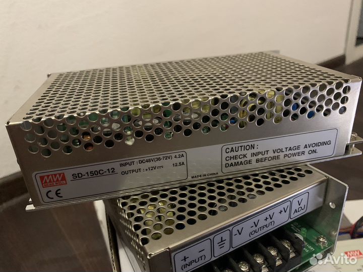 Импульсные Блоки питания Mean Well разные 5,15,48v