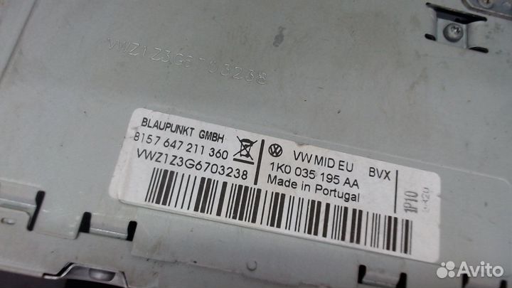 Магнитола Volkswagen Tiguan, 2008