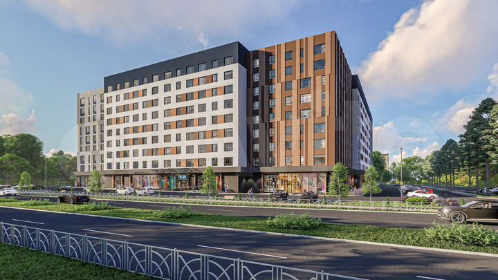 2-к. квартира, 92,5 м², 8/9 эт.