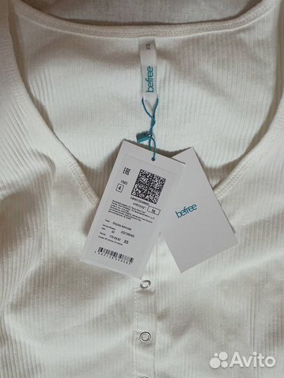 Лонгслив в рубчик Befree