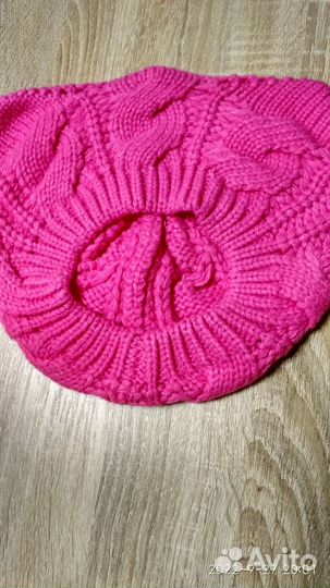 Стильная, модная шапочка с ушками, разм. 56-58