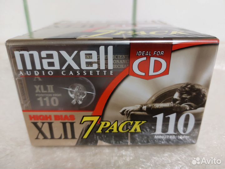 Аудиокассеты новые maxell