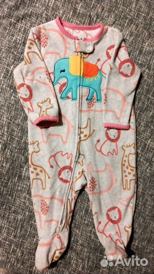 Флисовый комбинезон 68-74, 80-86