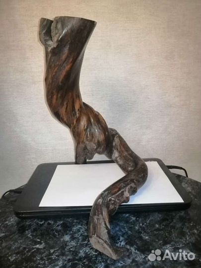 Подсвечник деревянный