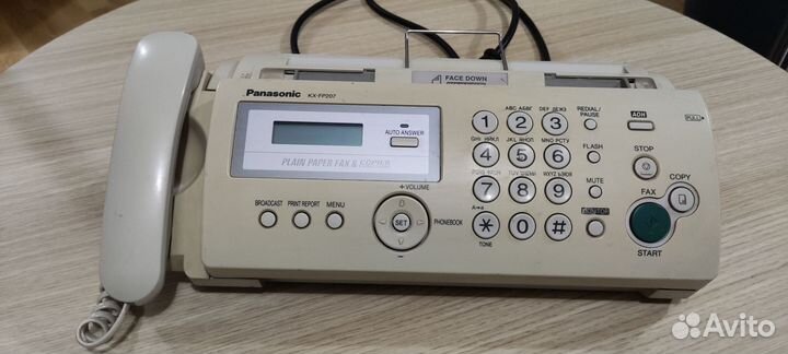 Факс Panasonic KX-FP207RU
