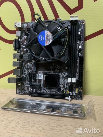 Материнская плата с процессором i3 4150 новая
