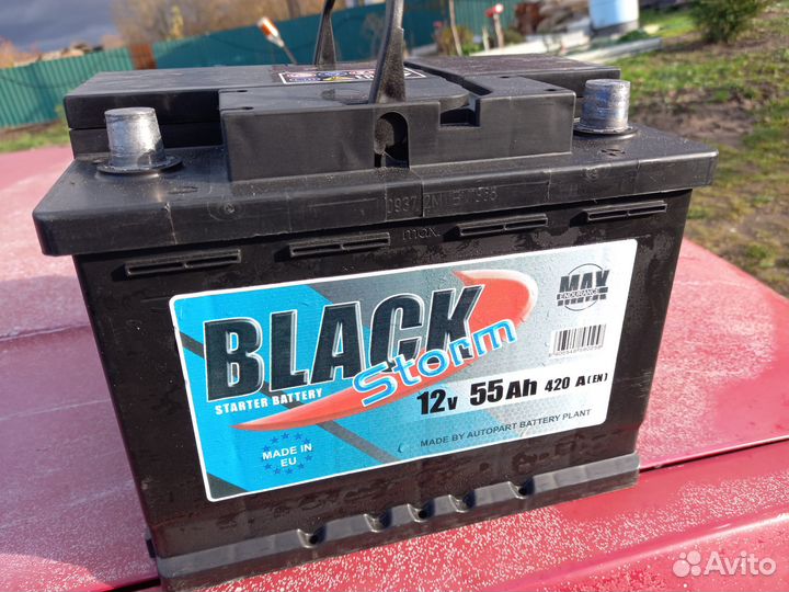 Аккумулятор 55а новый