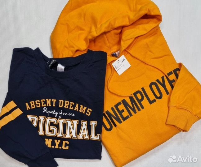 Толстовка новая худи H&M M