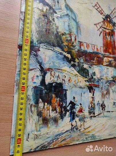 Картина Париж Мулен Руж