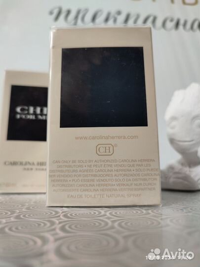 Духи оригинал carolina herrera chic For Men