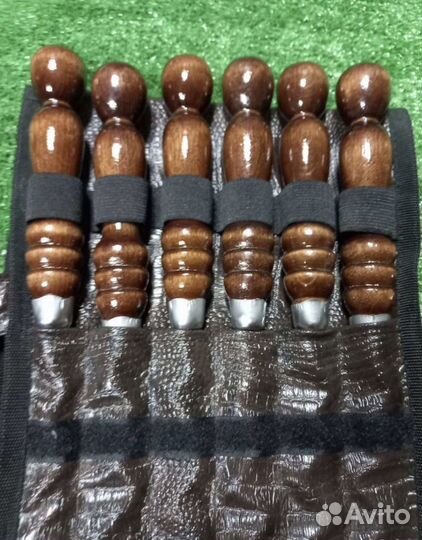 Шампуры в чехле. Подарочный набop