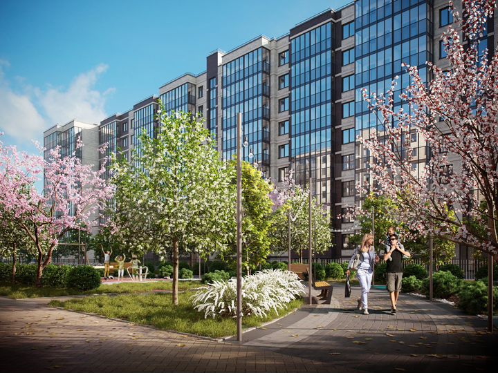1-к. квартира, 33,1 м², 5/9 эт.