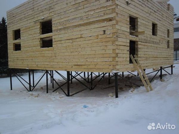 Винтовые сваи забор для дома