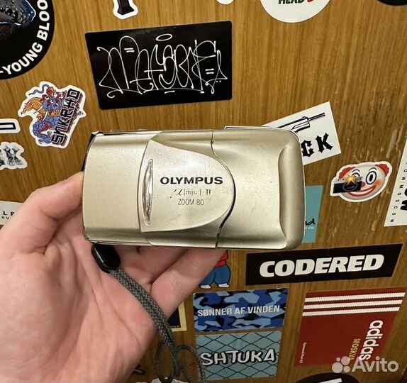 Плёночный фотоаппарат olympus mju Zoom 80
