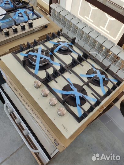 Газовая варочная поверхность vestel 60см.Турция