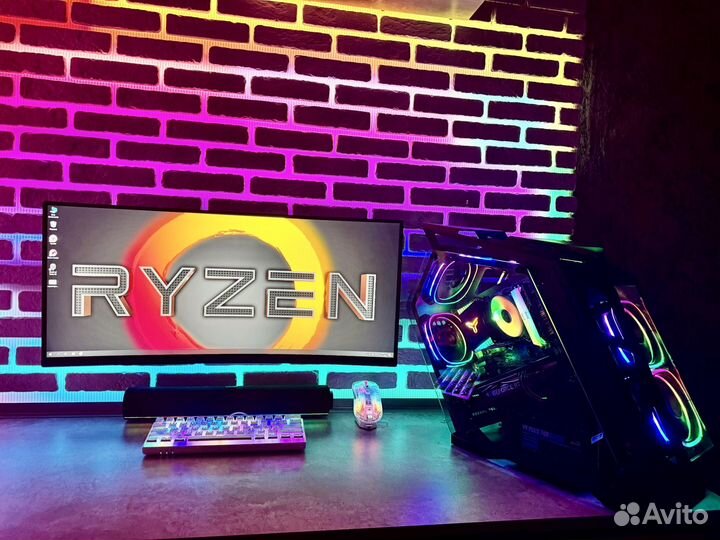 Игровой пк Ryzen 5 5500 / 16Gb ddr4 / RTX 2060s