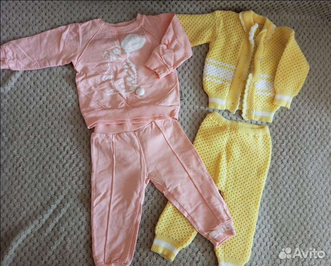 Вещи пакетом для девочки 74-80