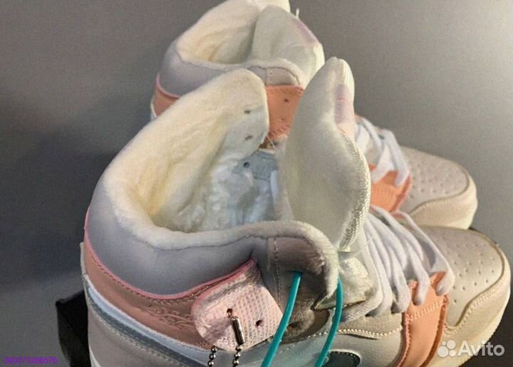 Кроссовки Nike Air Jordan тёплые (Арт.93318)