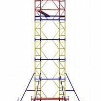 Вышка-тура вср4 с раб. высотой 7,3м (арт. 012)