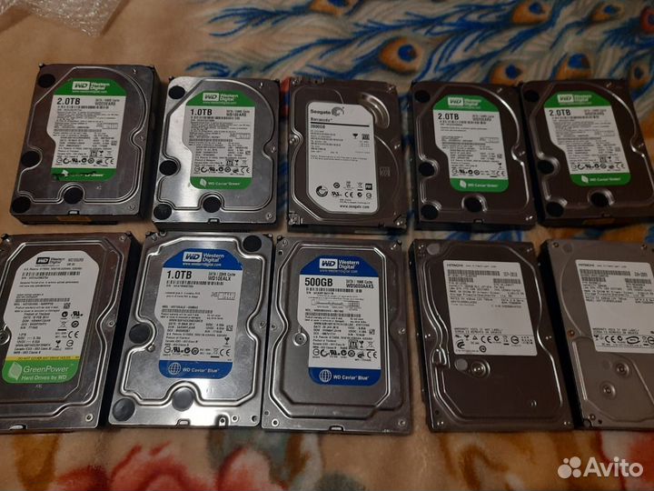 Жесткий диск 2 тб WD 64Мb