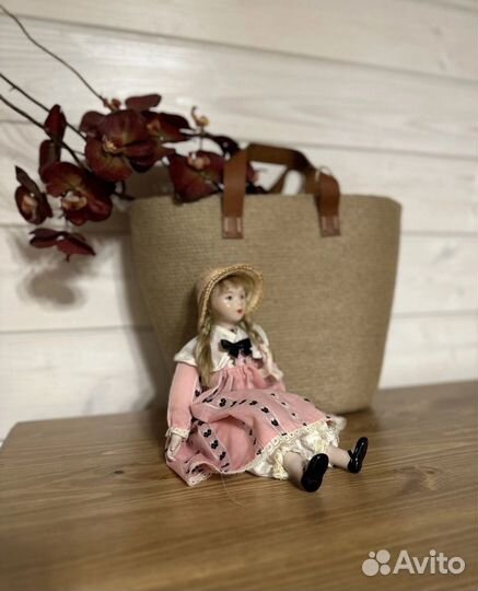 Джутовая сумка