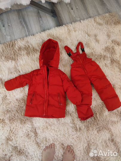 Детский осенний Костюм куртка штаны 100