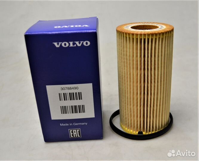 Фильтр масляный Volvo 30788490 Оригинал