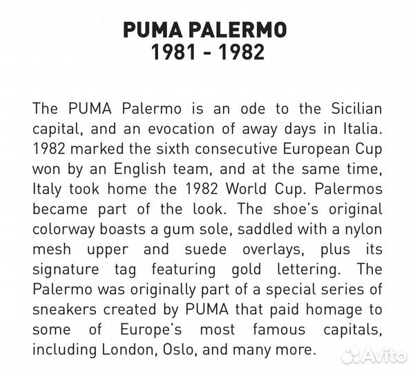 Puma palermo