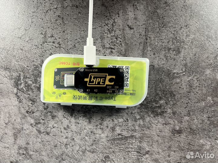 USB Type-C тестер TC66C c Bluetooth
