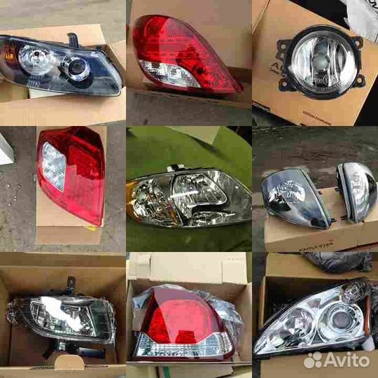 Almera Фонарь задний внутренний правый (Китай)