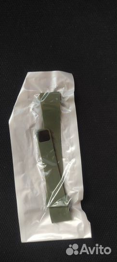 Ремешок силиконовый для Xiaomi Redmi Band 4C зел