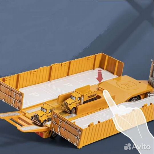 Набор игровой строительной техники, Фирма GLW