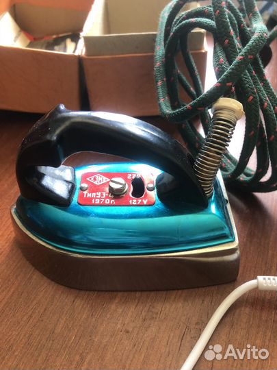 Утюг дорожный (СССР), всего 130 вт