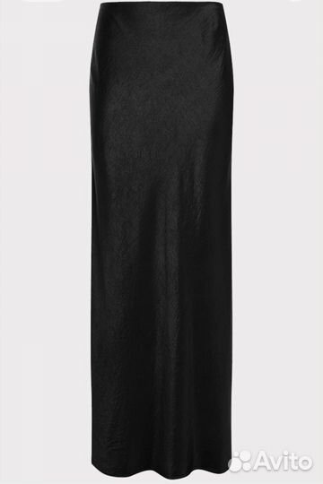 Юбка макси из атласа 44-46