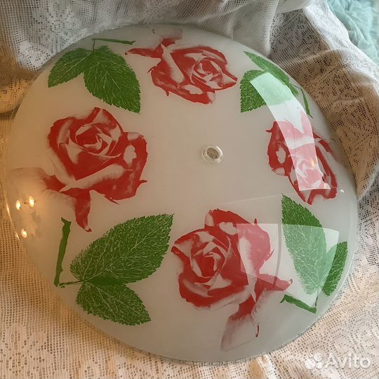 Плафон тарелка СССР