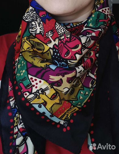 Шарф палантин на весну