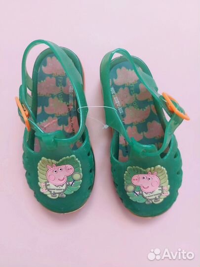 Резиновые сандалии George размер 27