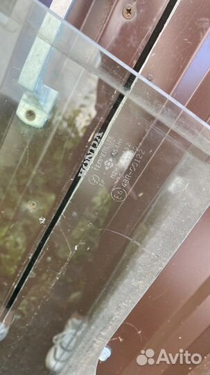 Окно левое honda accord 7е