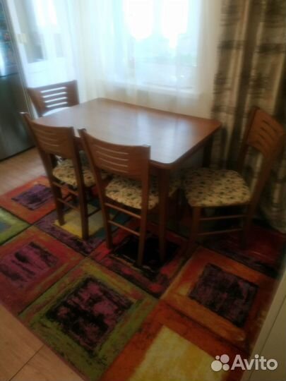 Стол и 4 стула Бук Массив