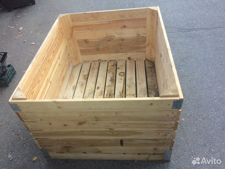 Ящик деревянный для хранения овощей и фруктов