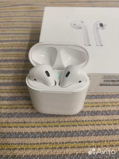 Apple AirPods 2 оригинал есть чек