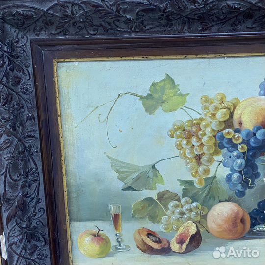 Антикварная картина, Хрусталев А.И., масло/холст