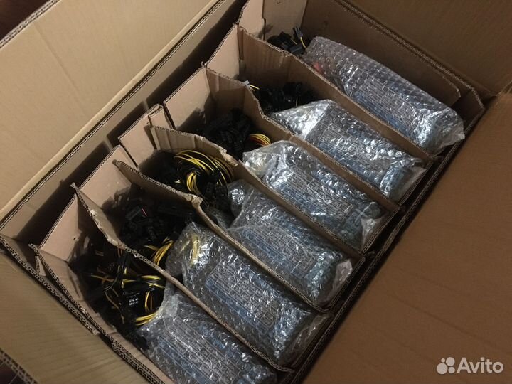 Тихий блок питания 1800Вт для майнинга