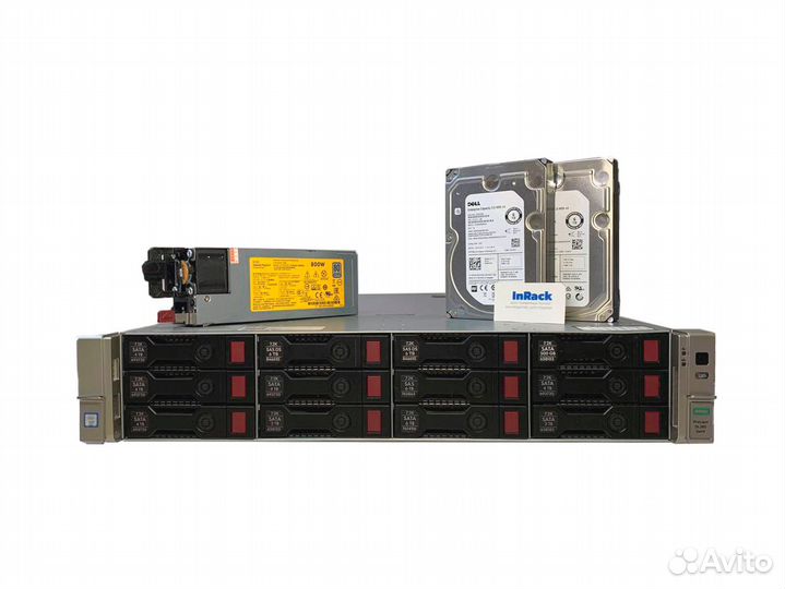 Сервер HP DL380 Gen9 12LFF 2x E5-2695v4 32GB