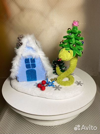 Поделка в школу, сад - символ года