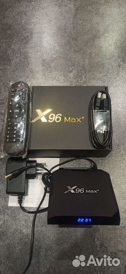 Приставка Андроид X96 Max Plus + G10S Pro под ключ