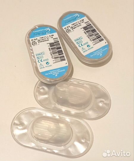 Линзы контактные pure vision 2